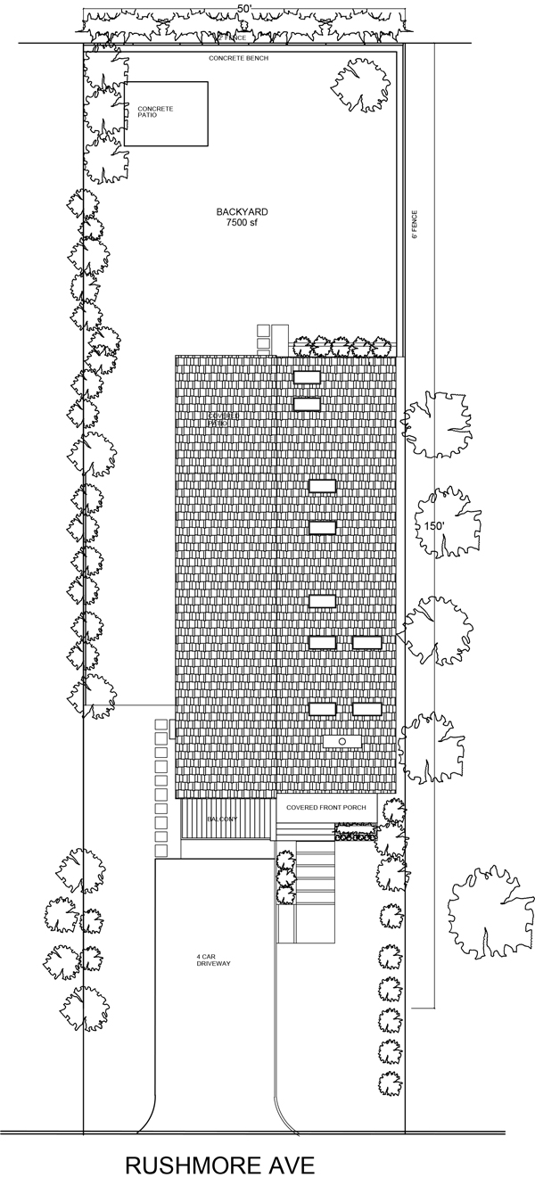 Rushmore Avenue - Plan